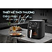 Nồi chiên không dầu 6.5L SUNHOUSE SHD4030 - Công nghệ Rapid Air giảm tới 80% dầu mỡ - Khoang chiên trong suốt - Hàng chính hãng