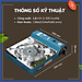 Bếp Gas Mini/Du Lịch Hồng Ngoại NaMilux PL2027PS/Van Ngắt Gas Tự Động 2 Cấp - Giải Pháp Chống Nổ Lon Gas/Hàng Chính Hãng