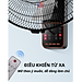 Quạt treo tường điều khiễn từ xa remote Mitomo FTT-60AE hàng chính hãng