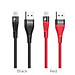 Cáp Sạc Nhanh 4A Hoco U53 Micro USB - Giao Màu Ngẫu Nhiên - Hàng Nhập Khẩu