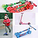 Xe trượt 3 bánh scooter bằng sắt cho bé, bánh xe phát sáng khi chạy