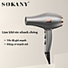 Máy sấy tóc chuyên dụng SOKANY SK-14015 công suất lớn 2400W, máy sấy chuẩn salon 2 chiều nóng lạnh giúp giảm gãy rụng tóc - HÀNG CHÍNH HÃNG - DELIYA