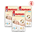 Combo 3 gói Tã/bỉm dán sơ sinh Huggies Skin Perfect S 54+6 miếng với 2 vùng thấm giảm kích ứng da