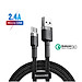 Cáp sạc nhanh Cafule Micro USB Quick Charge  - Cáp sạc Baseus siêu bền -Hàng Chính Hãng