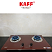 Bếp ga đôi đỏ sang trọng KAFF KF-312 - Hàng chính hãng