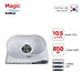 Máy hấp thực phẩm đa năng 03 tầng Magic Korea A61 (10.5 lít) - Hàng Chính Hãng
