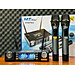 Micro Đầu Thu MTMAX K46Pro Đèn LED RGB Micro Karaoke Cao Cấp Tần Số UHF, Hút Âm Tốt, Bắt Sóng Xa Ổn Định, Chống Hú Tốt.  HÀNG CHÍNH HÃNG