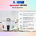 Nồi Cơm Điện Nắp Rời Sharp KSH-D55V (5 Lít)/KSH-D77V (7 Lít) - Trắng - Hàng chính hãng - Bảo Hành 12 Tháng