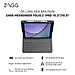 Ốp lưng kèm bàn phím ZAGG Messenger Folio 2 iPad 10.2/10.5" - 103007169 - Hàng chính hãng
