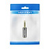 Đầu nối audio 3.5mmMale sang 3.5mm Female Vention VAB-S06 (1 chiếc) - Hàng chính hãng