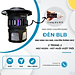Đèn bắt muỗi CON DƠI model CN06 loại quạt hút - chống nước