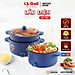 Nồi lẩu điện đa năng Gali 5 lít, nồi lẩu 1500w, chiên, xào, hấp, thân 2 lớp, hàng nhập khẩu chính hãng bảo hành 24 tháng