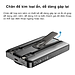Pin Sạc dự phòng không dây nam châm 5-in-1 ROCK P50 10000mAh 20W tích hợp chân đế giữ điện thoại - Hàng chính hãng bảo hành 12 tháng