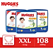 Combo 3 Tã/bỉm quần HUGGIES SKINCARE gói BIG JUMBO size XXL36 miếng