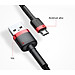 Cáp Sạc Nhanh Micro USB Cho Smartphone Android 2.4A Baseus Cafule - Hàng chính Hãng