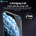 Kính cường lực Nillkin H+PRO bo cạnh 2.5D trong suốt cho Iphone 12/12 Pro (6.1) - 12 Pro Max (6.7) - Hàng Chính Hãng