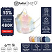 Khẩu trang kháng khuẩn, chống bụi mịn. Xuất khẩu NewZealand gói 10 chiếc nhiều màu sắc - Mask Fashion