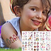 Sticker hình xăm dán chống nước cho bé trai và bé gái nhiều họa tiết ngộ nghĩnh đáng yêu cho bé thỏa sức sáng tạo – SST006