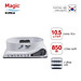 Máy hấp thực phẩm đa năng 03 tầng Magic Korea A61 (10.5 lít) - Hàng Chính Hãng