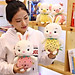 Gấu Bông Thỏ Trái Cây Siêu Mềm Mịn Siêu Đáng Yêu (25cm---->60cm) Vải Miniso 4 Chiều Mềm Mại Êm Ái, An Toàn Cho Người Sử Dụng