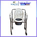 Ghế bô vệ sinh Nikita Inox cao cấp, có bánh xe di chuyển tiện lợi, cho người già, người bệnh và trẻ em mẫu 2021