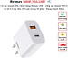 Củ sạc nhanh 20w chính hãng Remax U68 2 cổng sạc nhanh PD3.0 và QC3.0 sạc đầy 50% pin trong 30 phút - Hàng Chính Hãng Remax