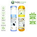 Bộ 2 lõi lọc nước 12 dùng cho các dòng máy NANO và UF, Lõi PP.2IN1.GAC, Cation - Hàng Chính Hãng