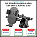 Giá đỡ điện thoại chắc chắn trên xe hơi, ô tô từ 4,7-7 inch gắn trên kính hoặc táp lô H19 - Hàng chính hãng