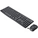 Combo chuột phím không dây Logitech MK295 Silent - Chống ồn 90%, có phím số, mắt đọc cải tiến, bền bỉ, không lag - Hàng chính hãng