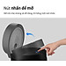 Nồi cơm điện Locknlock EJR346BLK (Giữ ấm 24h - 5 chế độ nấu - lòng nồi chống dính) 1.2 Lít - Black - Hàng chính hãng
