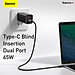 Củ sạc siêu nhanh, nhỏ gọn Baseus GaN2 Lite Quick Charger 65W - Hàng chính hãng