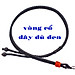Mặt Phật A di đà đá thạch anh đen 3.6 cm kèm vòng cổ dây dù đen - mặt dây chuyền size M, Mặt Phật bản mệnh