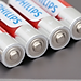 Pin kiềm AA Philips LR6P4B/97 vỉ 4 viên