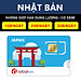 SIM NHẬT BẢN - KHÔNG GIỚI HẠN DATA (HÀNG CHÍNH HÃNG)