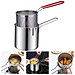 Nồi Chiên Ngập Dầu Thép Không Gỉ 304, Lưới Lọc Tiết Kiệm Dầu, Chống Dính, Dùng Bếp Từ - HÀNG CHÍNH HÃNG MINIIN