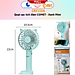 Quạt Sạc Tích Điện Cầm Tay Comet CRF1104 - Công Suất	4W - Dùng Liên Tục 4H - Hàng Chính Hãng - Bảo Hành 12 Tháng