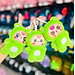 Móc khóa Baby Three đáng yêu - 15cm - Quà tặng móc khóa gấu bông bé ba tai thỏ cute