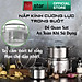 Bộ nồi chống dính 3 lớp đáy liền inox 304 BlackCube Fivestar Plus nắp kính công nghệ chống trầy xước , dùng được mọi bếp