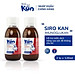 Combo 2 Siro Kan ImunoGlukan chai 120ml hỗ trợ miễn dịch nâng cao sức đề kháng cho bé