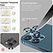 Bộ miếng dán kính cường lực bảo vệ Camera dành cho iPhone 12 Pro / iPhone 11 Pro / 11 Pro Max  hiệu Wiwu Guard Lens Ring mang  lại khả năng chụp hình sắc nét full HD (độ cứng 9H, chống trầy, chống chụi & vân tay, bảo vệ toàn diện) - hàng nhập khẩu