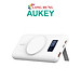 Sạc dự phòng kiêm sạc không dây Aukey Basix MagAir 22.5W QC 3.0 10000 mAh PB-WL02i - Hàng chính hãng
