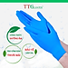 Găng Tay Cao Su Y Tế Size XS Không Bột Nitrile TTGLOVES Màu Xanh (100 Chiếc)