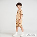 Bộ hè cho bé Bigfox Miss Meow kiểu Hàn, in gấu đáng yêu size đại, chất cotton đẹp, cỡ 3,9,10,11 tuổi 20kg 40kg 1915