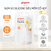 Núm ty Pigeon cổ hẹp silicon siêu mềm (LL) dành cho bé từ 12 tháng tuổi vỉ 2 cái