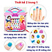 Set dán móng tay cho bé họa tiết hoạt hình 3D mẫu mới đáng yêu tiện lợi không cần dùng nước – J063
