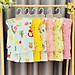 COMBO 3 Bộ Quần áo Tole lanh Bé Gái | Mẫu đùi Cánh Tiên cài nút sau - Size 1-16 cho bé 5-43kg -  Hàng Việt Nam chất lượng