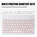 Bao da case ốp silicone kèm bàn phím bluetooth cho ipad 10.2, 10.5, 10.9, Pro 11 inch - HÀNG CHÍNH HÃNG