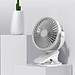 Quạt Mini Để Bàn- Quạt Tích Điện Kẹp Bàn, Cầm Tay, Xoay 720 Độ Tiện Ích - HÀNG CHÍNH HÃNG MINIIN