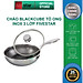 Chảo sâu lòng tổ ong 3 lớp đáy liền inox 304 Blackcube FiveStar Plus nắp kính ( 24cm / 26cm / 28cm ), dùng được bếp từ