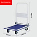 Xe đẩy hàng 4 bánh gấp gọn bánh chống ồn sàn kim loại bền bỉ